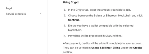 Payment options on www.latitude.sh